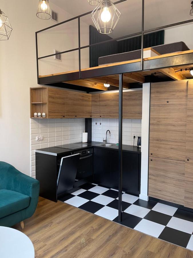 Apartamento Urokliwy Loft W Ncl Kamienica Vabank 34 Łódź Exterior foto